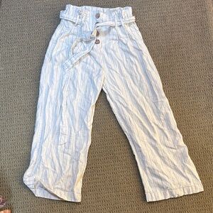 Streetwear Society Striped Paperbag Pants